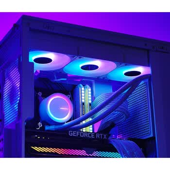 乔思伯（JONSBO）TG-360黑色 一体式水冷散热器 (隐藏式理线/5V神光同步ARGB/阻尼旋转铭牌/PWM温控风扇)