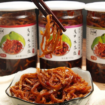 广西横县特产木瓜丝酱菜500g木瓜丁下饭菜什锦菜不辣微辣茉莉乡爽口