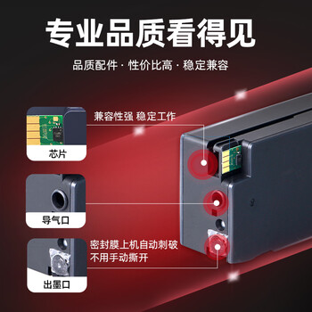 绘威955XL墨盒 适用hp惠普7720 7730 7740打印机墨盒8720 8210 8710 8730 8216 8218 8725墨盒【2黑+3彩】