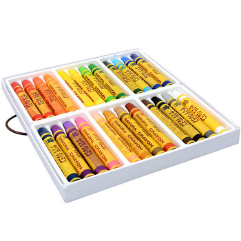 【全网低价】樱花(SAKURA)软蜡笔儿童绘画美术 24色套装 LY24R 日本儿童用美术写生