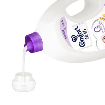 金纺 柔顺剂 纯净温和衣物护理剂4KG+4KG 香软护衣 留香防静电