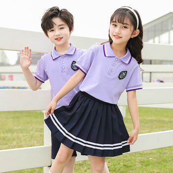 芯时代幼儿园园服夏装儿童毕业拍照服装班服夏天衣服小学生表演出服