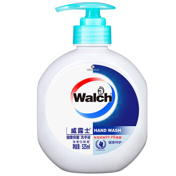 威露士（Walch） 健康抑菌洗手液（健康呵护）温和亲肤 泡沫丰富易冲洗 525ml*4