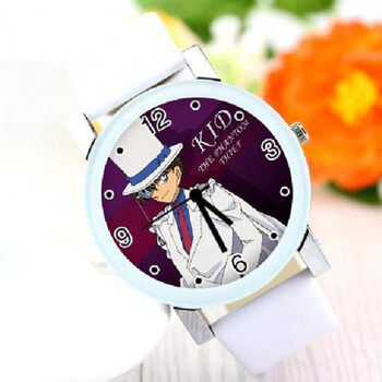 林中鸟 怪盗基德手表 名侦探柯南手表学生动漫周边手表男生表定制