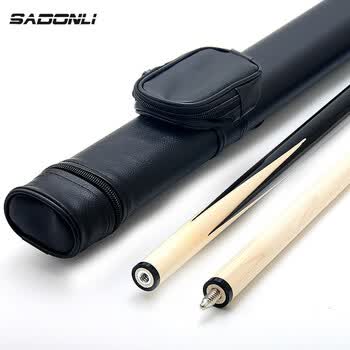 新动力(SADONLI)台球杆套装白木美式350g四尖喷漆双节款式台球杆XD-9551