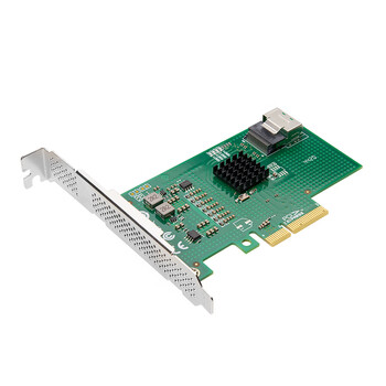 pcie x4转minisas-8087单口转接卡 pcie 转 minisas 扩展卡/转接卡