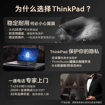 ThinkPad 联想 P1 AI 2024英特尔酷睿Ultra可选 16英寸高性能移动图形工作站设计本游戏本笔记本电脑 Ultra7 32G 1T RTX2000 Ada