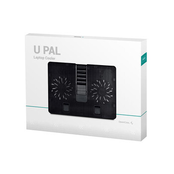 九州风神（DEEPCOOL）U PAL 笔记本散热器（电脑配件/支架/散热架/散热垫/适用于15.6英寸）