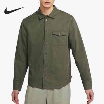 nike/耐克男装 春季新款男子翻领长袖运动衬衫cv4450-325 cv4450-325