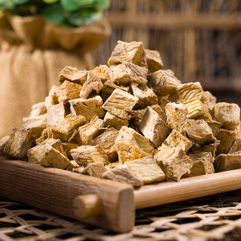 朕皇同仁堂养生茶葛根茶中华老字号葛根片老柴葛根汤茶粉块罐装200g