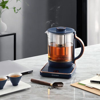 西屋煮茶器 1.6L 大容量 电热水壶 烧水壶 多功能恒温养生壶家用 WEK-C170 西屋煮茶器 1.6L 大容量 电热水壶 烧水壶 多功能恒温养生壶家用 WEK-C170