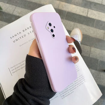 欣迪斯vivos5手机壳女新款直边液态硅胶vivos5磨砂全包防摔保护套软壳