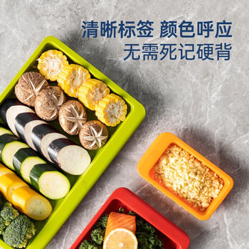 摩飞电器（MORPHY RICHARDS）备菜盘多层配菜盘 厨房家用分类 标识火锅料理 托盘备菜物架 MR1106