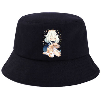 原神渔夫帽夏季户外防晒遮阳帽子枫原万叶男女情侣款儿童大人动漫周边