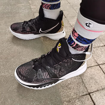 男女8代篮球鞋欧文kyrie7实战学生训练双气垫男女654 【毒】7黑 