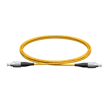 数康（SCOA）电信级光纤跳线FC-FC(UPC) 0.5米 单模单芯OS2圆头转圆头Φ3.0跳纤光纤线尾纤S-1FC-FC-S0.5