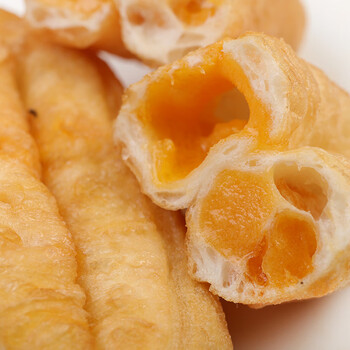 z外卖油条咸蛋黄油炸鬼广东早茶点心豆浆早餐90分钟保持酥脆小吃 450g