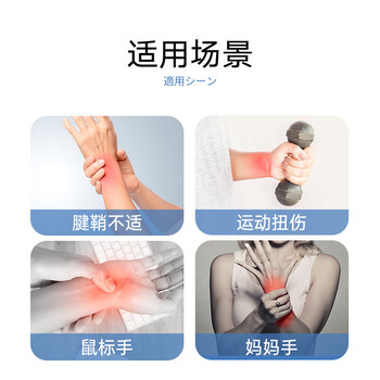 白猫（BM） 医用型腱鞘炎护腕防扭伤手腕关节套固定大指拇腕带秋冬加绒加厚