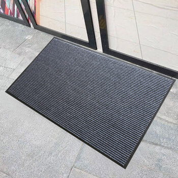 可狄光临进门地毯迎宾门垫入户商用店铺酒店大门口定制电梯脚垫子灰色