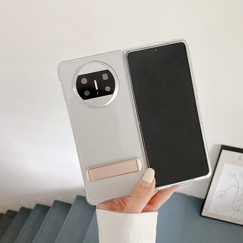 x3典藏版折叠屏手机保护套超薄防摔硬壳华为x5透明简约支架保护壳