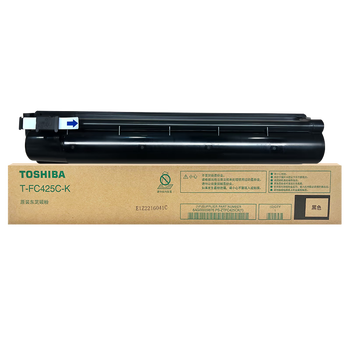 东芝（TOSHIBA）T-FC425C-K黑色墨粉2020AC/2021AC/2520AC/2521AC/2525AC/3025AC/3525AC/4525AC/5525AC/6525AC碳粉