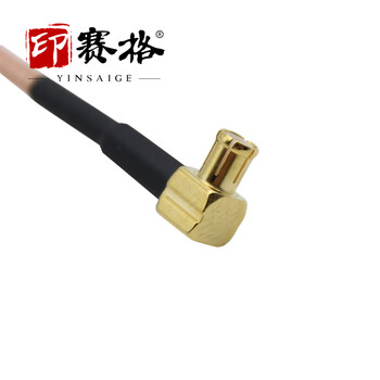 印赛格 弯公头转TNC-KY母头大六角带防水延长线RG316【MCX-JW转TNC RG316-0.15米】2件