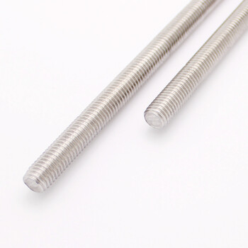 m16空心螺杆304/201不锈钢牙条丝杆通丝全螺纹螺杆4568101214162 8*1