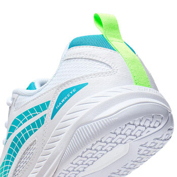 李宁（LI-NING）乒乓球鞋羽毛球鞋鹰眼2.0国家队比赛训练鞋 标准白/浅水蓝 36 