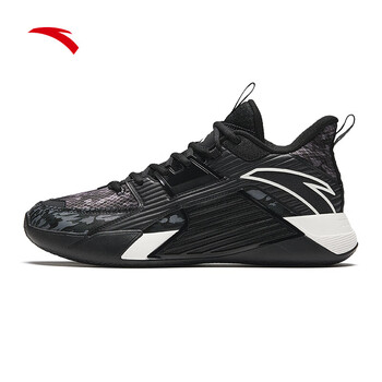 安踏速逸3代篮球鞋男革面拼接a-flashedge舒弹科技篮球鞋112341604