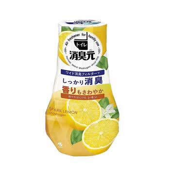 小林制药除臭空气清新剂卫生间消臭元清新柠檬400ml