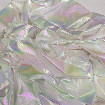 元旦学校舞台背景布质感风幻彩镭射布料公司年会拍摄道具抖音网红背景