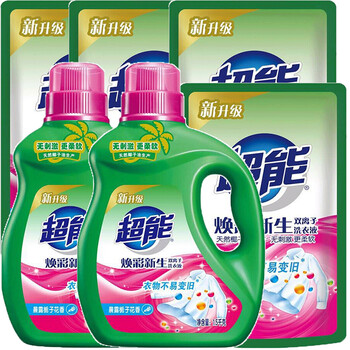 京选好品2022新升级超能天然皂液袋装2袋补充替换装家庭装低泡天然皂