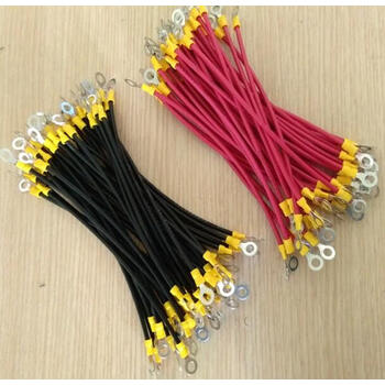 电瓶车电动车电池连接线接线束国标25平方全铜芯江南线缆soumiety80cm