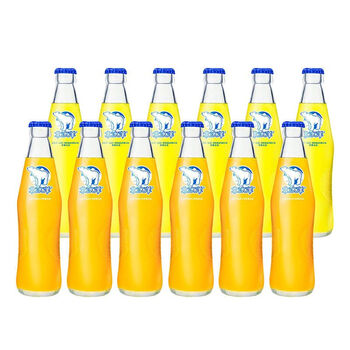 北冰洋桔汁橙汁汽水248ml老北京风味玻璃瓶果汁碳酸饮料夏季饮品6桔汁