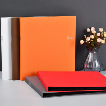 Nakabayashi仲林NCL布艺相册5寸240张插页式家庭影集成长记录册 红色