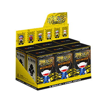 大侦探盲盒系列二代芒果崽盲盒福袋潮玩周边公仔整套不重复请拍6个