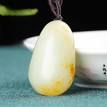 和田玉黄沁籽料原石- 京东