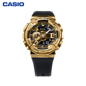 casio卡西欧 g-shock 小钢炮款gm-110系列时尚运动男表防水防震 gm
