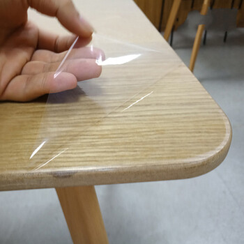 实木大理石餐桌家具贴膜烤漆茶几台面防烫透明保护膜水晶膜自粘两层