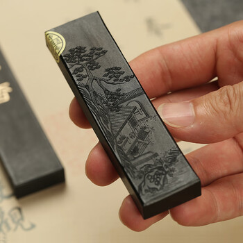 漢墨 进口墨运堂墨块 陈香3丁矿物油烟墨条 文房四宝书法书画用墨锭