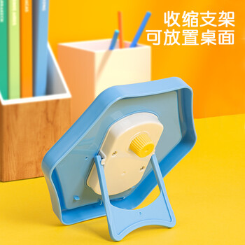 得力(deli)钟点学习器 儿童学生自律学习时钟闹钟小学教具钟表模型教材同步 三针联动款文具生日礼物 蓝色 得力(deli)钟点学习器 儿童学生自律学习时钟闹钟小学教具钟表模型教材同步 三针联动款文具生日礼物 蓝色