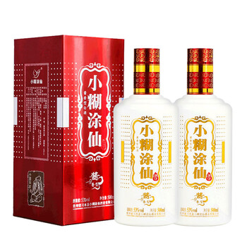小糊涂仙53度小糊涂仙普酱酱香型500ml2双瓶装酱香型白酒