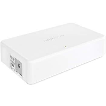 水星（MERCURY）五口千兆mini塑壳交换机4口网络分线器 远距离智能高速交换机安防监控 MCS1505M