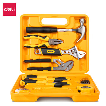 【超级爆款】得力(deli)16件套多功能组合工具箱 办公居家常用工具套装 【超级爆款】得力(deli)16件套多功能组合工具箱 办公居家常用工具套装