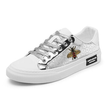 酷奇gucl男鞋小白鞋男板鞋男春秋休闲透气潮流白色青少年百搭防滑鞋子