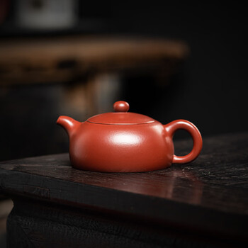 君撷紫砂壶宜兴紫砂壶西施纯手工泡茶壶用茶具套装小容量 卡盖半月壶