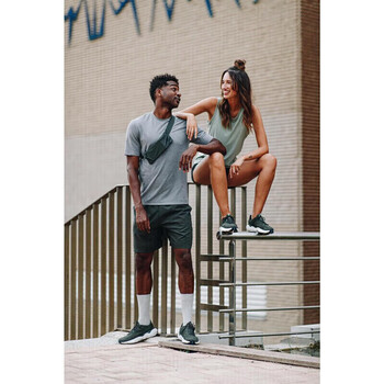 迪卡侬运动胸腰两用男女腰包斜挎包手机袋春夏WSSA卡其绿均码 4424749