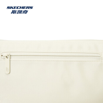 斯凯奇Skechers跑步运动腰包手机包男女通勤上学时尚奶油深米9687 均码 斯凯奇Skechers跑步运动腰包手机包男女通勤上学时尚奶油深米9687 均码