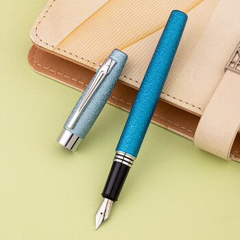 英雄（HERO）钢笔    雅悦系列 铱金签字笔 学生高颜值生日礼物 蓝色 F尖