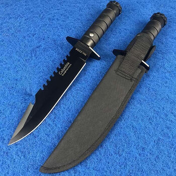 不舍天真中国军刀户外刀具防身军工刀野外求生德国高硬度刃特种兵锋利
